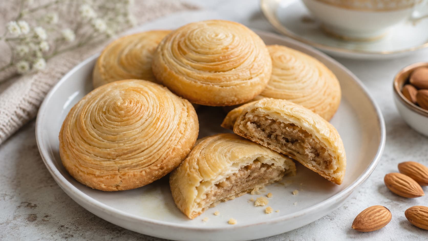 Azerbaycan badambura tatlısı