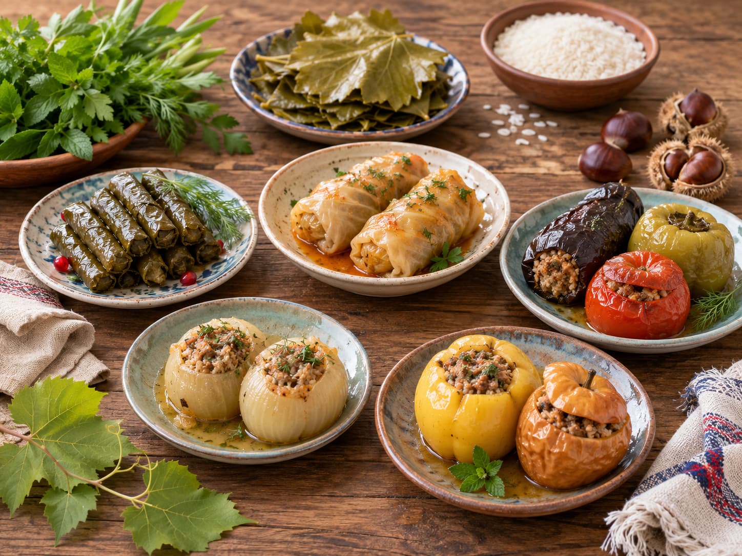 Azerbaycan dolma türleri