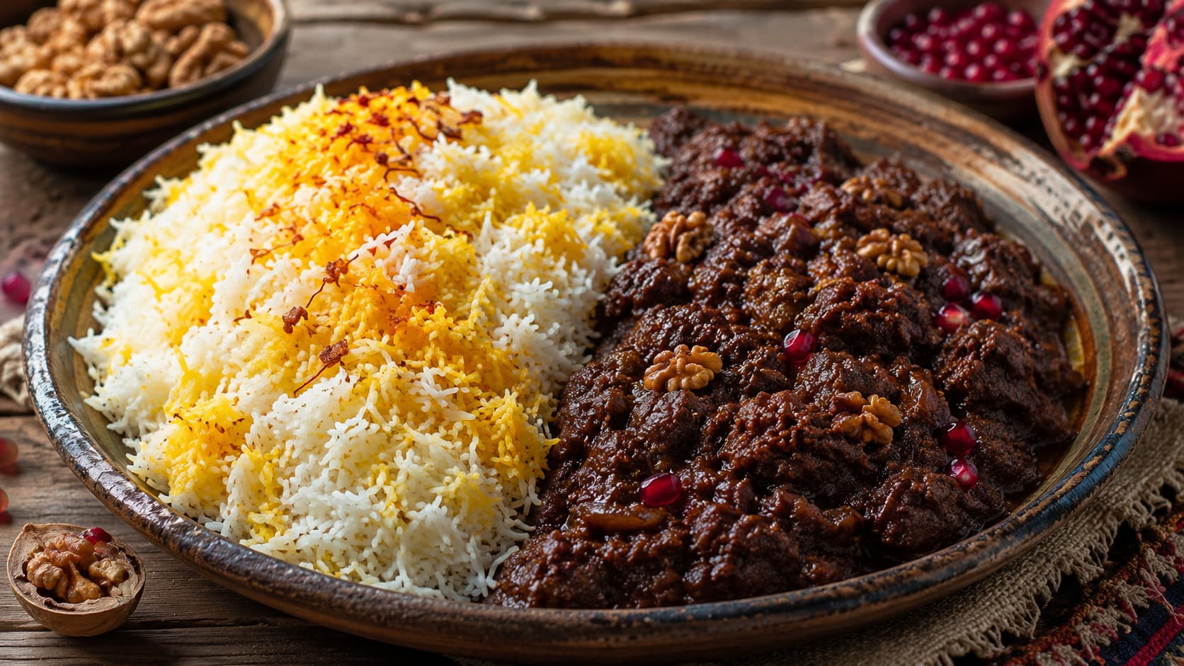 Azerbaycan fisincan pilavı