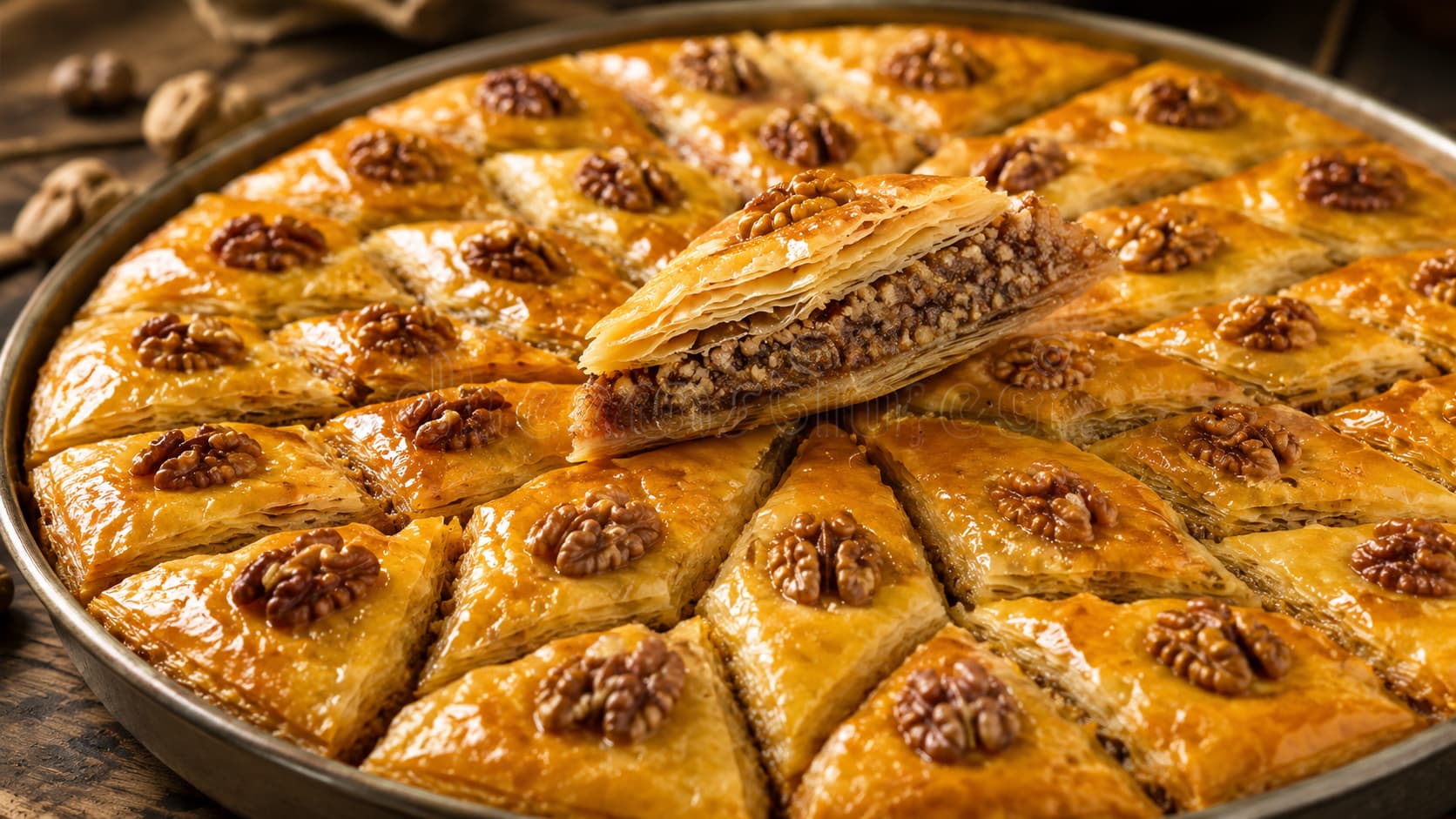 Geleneksel Azerbaycan pakhlavası